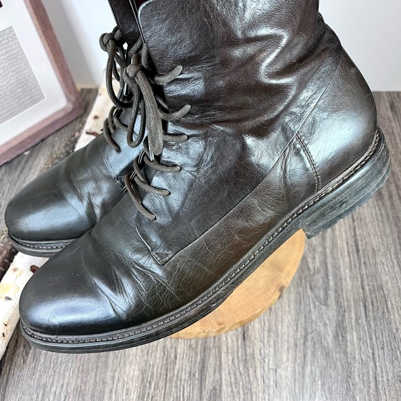 *Blackstone | MM08 Lace Up Leather Boots in Brown Size 47/13 US - Picture 12 of 16